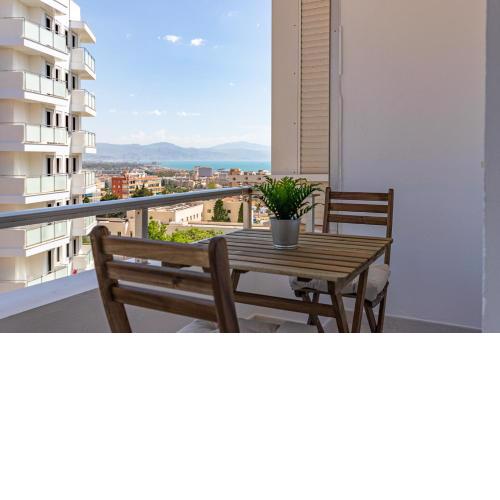 VER923 - Terraza, Vistas al Mar, Wifi, Smart TV, Piscinas, Centro a 150 metros, Playa a 600 metros