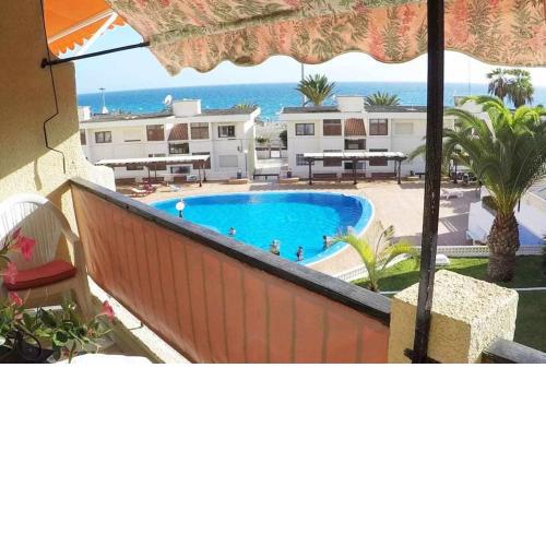 Vera Mar 9C Primera linea con Piscina y Parking