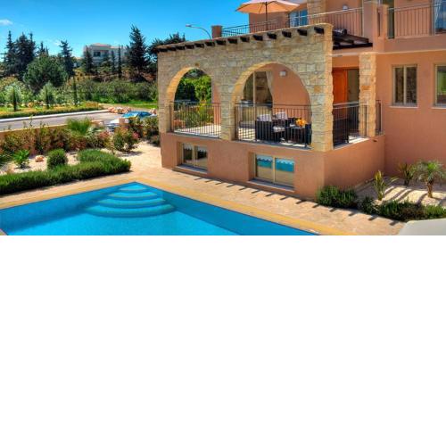 Villa 1 Sandy Beach Villas - Heated pool - Jacuzzi - Private Beach Area - Sea Views