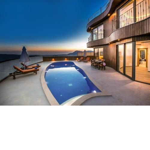 Villa 5 Sleeps 6 Isolated Pool See and Montain View-Villa Kartal Yuvası