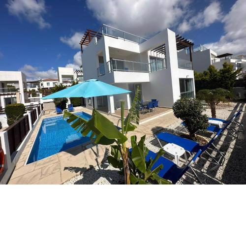 Villa Aqua Sunrise 1km From Beach With Sea Views
