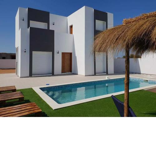 Villa de luxe avec piscine privée sans vis à vis à Djerba