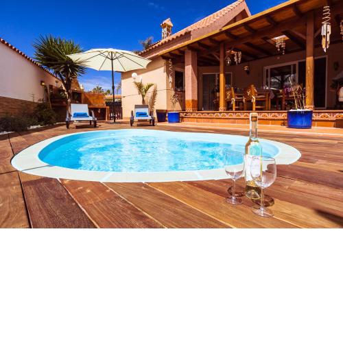 Villa Hibiscus Centrum Corralejo Beach Private Pool Family