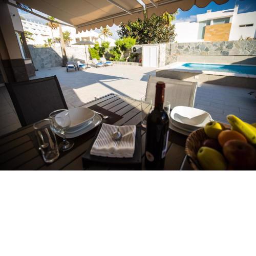 Villa Jandia Modern new apartment Morro Jable Private heated pool big terrace and parking
