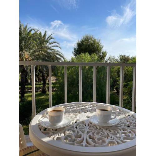 VILLA MARE - 2 beds with balcony, patio and pool and direct park access