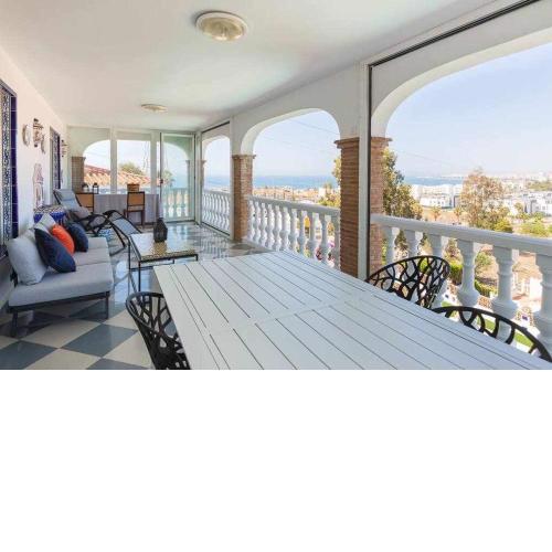 Villa María con Piscina playa y vistas