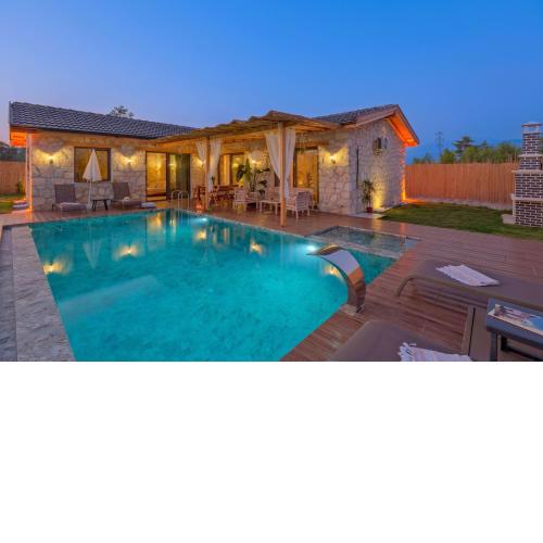 Villa Nomade Fethiye Seydikemer Korunaklı Havuzlu Muhafazakar