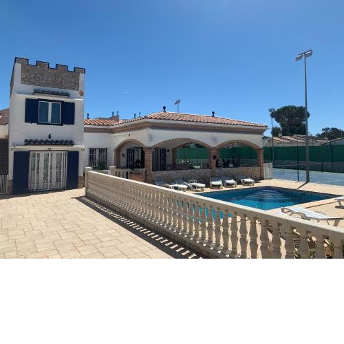 VILLA PALMERA - tennis privé