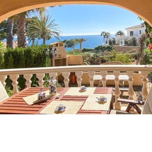 Villa Paraiso Moraira Playa Vista mar