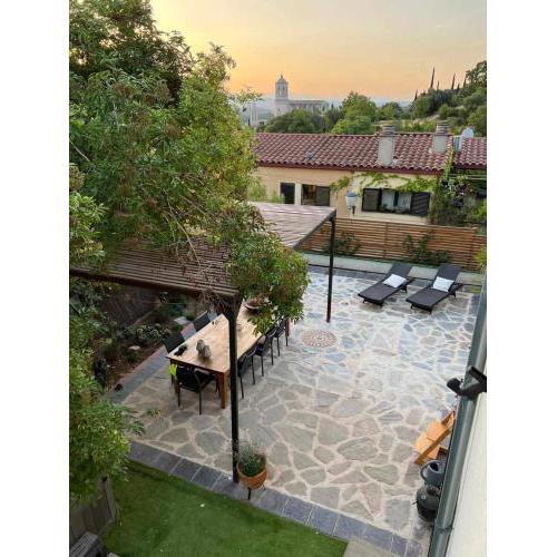 Villa Peralta Girona City w above ground Pool