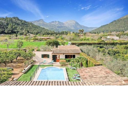 Villa Pont Romà - El Camp Redo - de Pollença con piscina, WIFI, AC