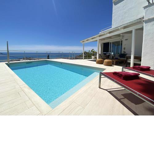 Villa Sitges Altavista Amazing View South oriented Calm Area AC Beach 2 minutes