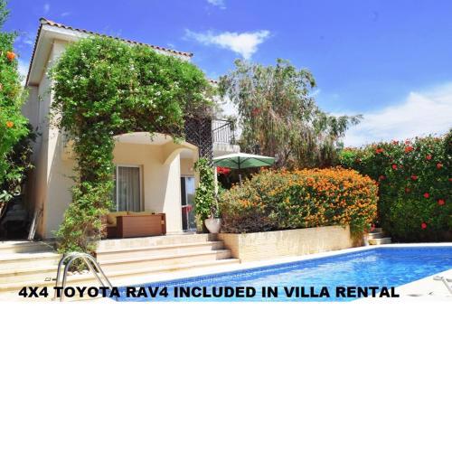 Villa Talassa with HEATED POOL, JACUZZI and 4x4 CAR