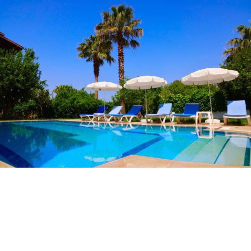 Villa with a private pool and mountain view in a quiet area next to fores
