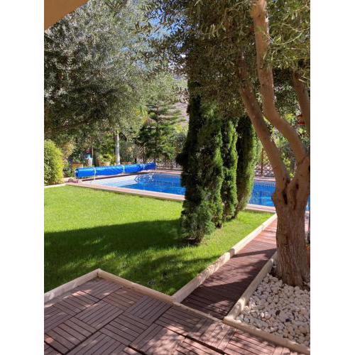 Villa with private pool and beautiful garden
