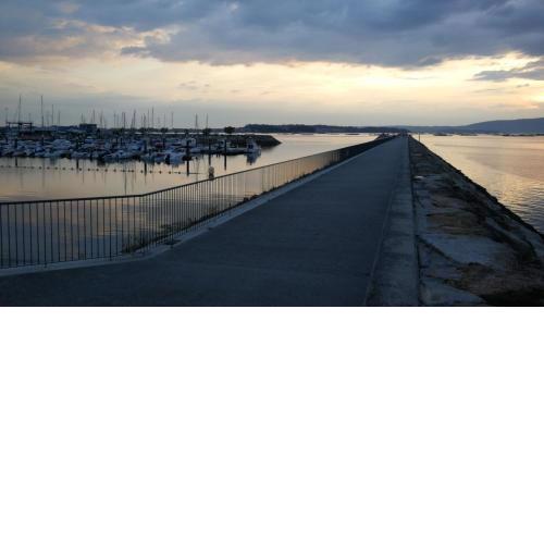 Vista puerto deportivo