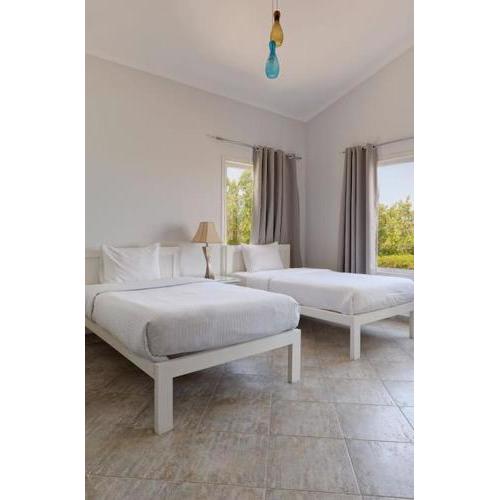 White Villa with open lagoon view