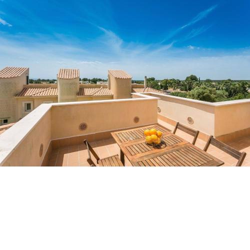 Wohnung mit gemeinsamem Pool, Grill und Meerblick