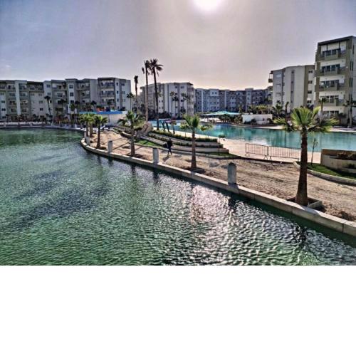 Wunderschönes Apartment im Palm Lake Resort - S+2 très haut standing für bis zu 5 Personen