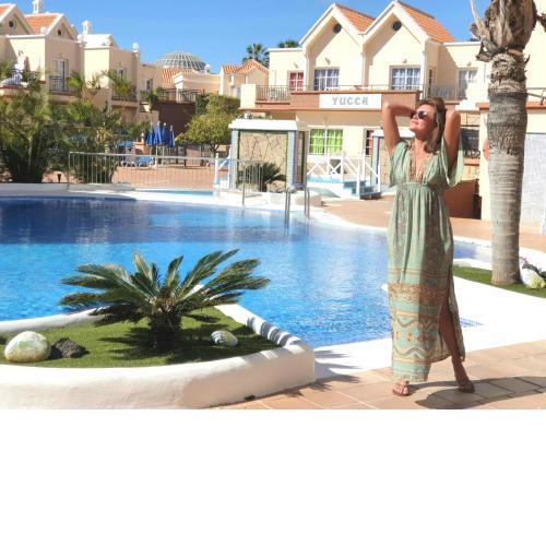 Yucca Park, Lovely, quiet, 2 bedroom, 70m2, ocean pool view!
