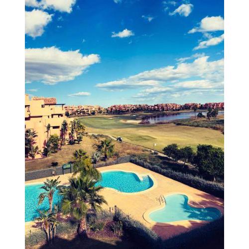 Zeer trendy 2-bed penthouse op de Mar Menor Golf & Padel Resort