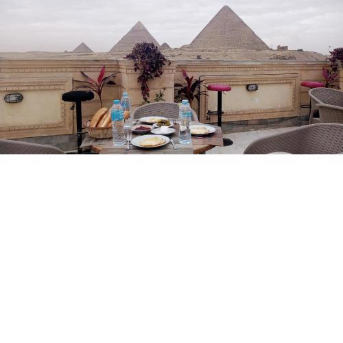 Zeina pyramids view